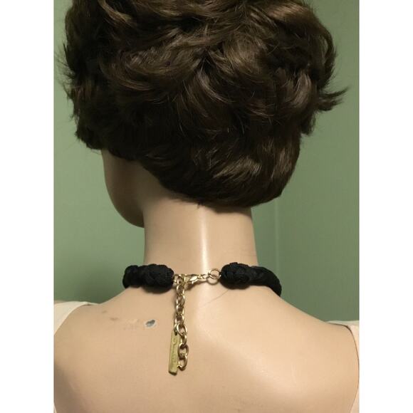 Vintage 1980s OSCAR DE LA RENTA Geometric Massive Statement Necklace - Picture 5 of 8